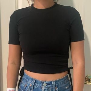 Zara Black Tee
